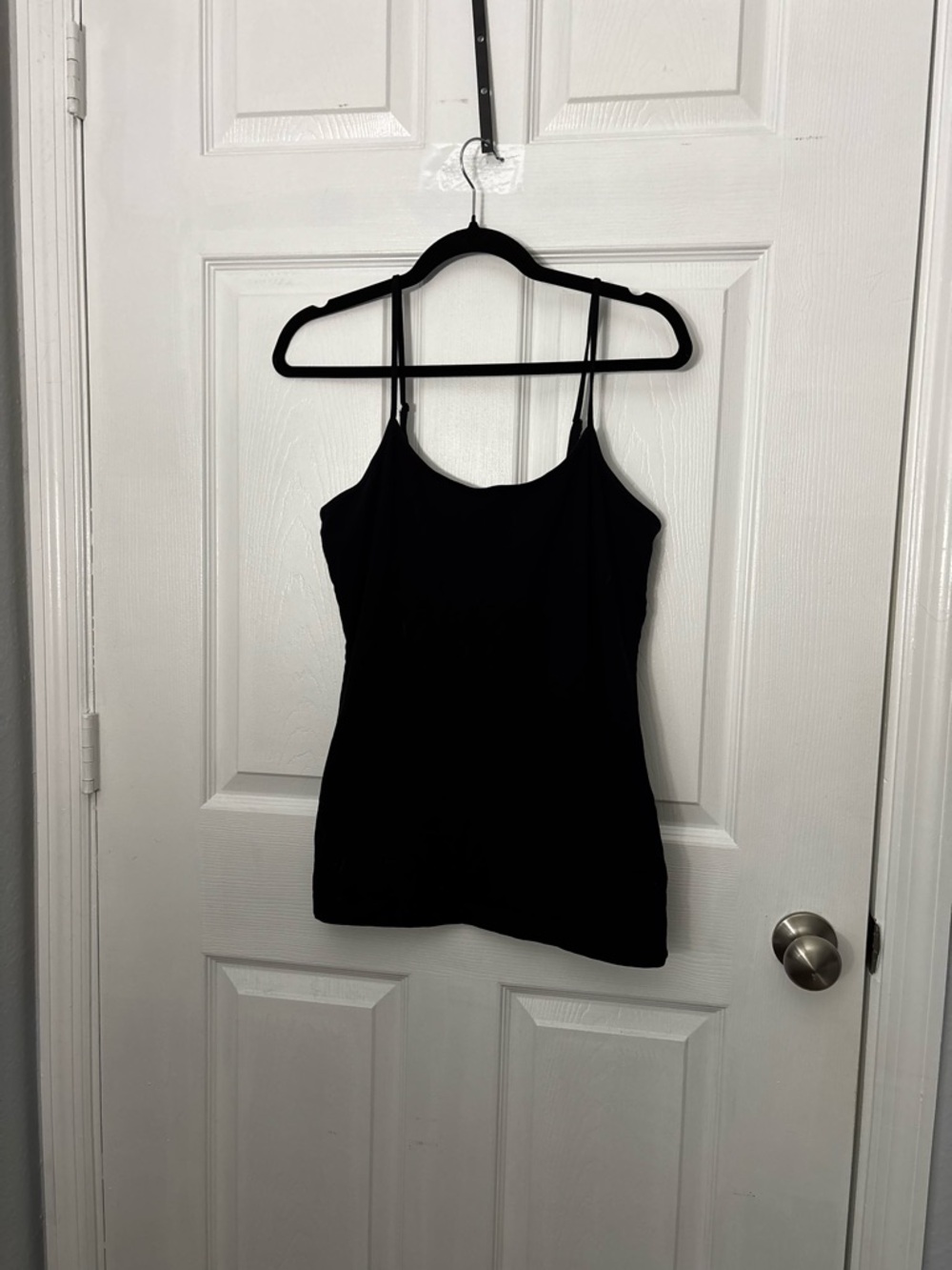 14th & Union Black Double Spaghetti-Strap Camisole